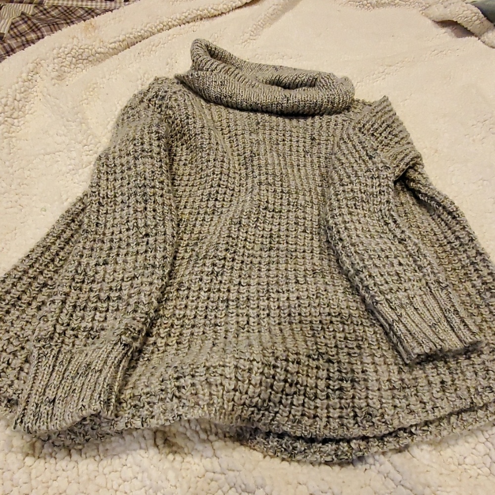 Comfy crawl neck sweater